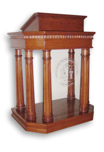 Church Interiors Column Pulpit 191