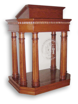 Church Interiors Column Pulpit 191