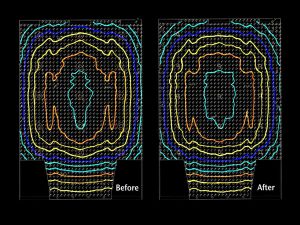 Photometric Layout Comparison of a Rectangular Sanctuary