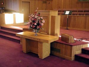 Modern Chancel Furnishings