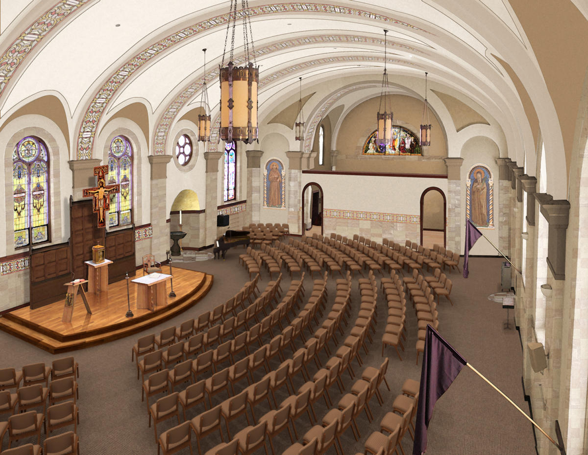 ChairLayoutA Church Interiors Inc 