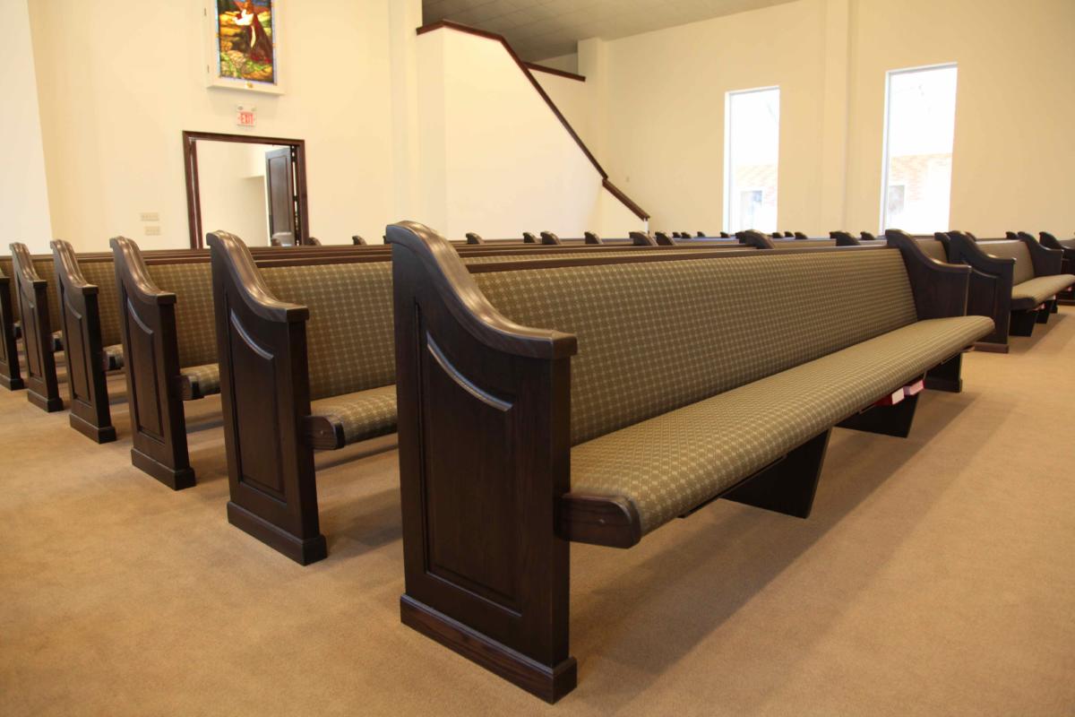 Church Pews  Solid Oak  U0026 Maple Pews  Pew Body Styles