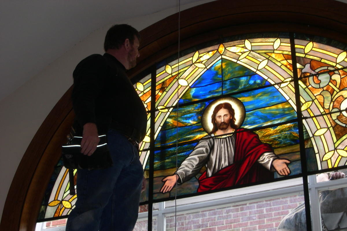 Church Interiors Stained Glass Restoration 4