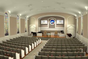 Wilkesboro-Baptist-Church-Renovation-Theater Seats