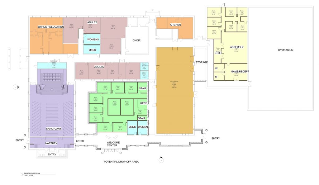 3 Church Interiors Master Plan