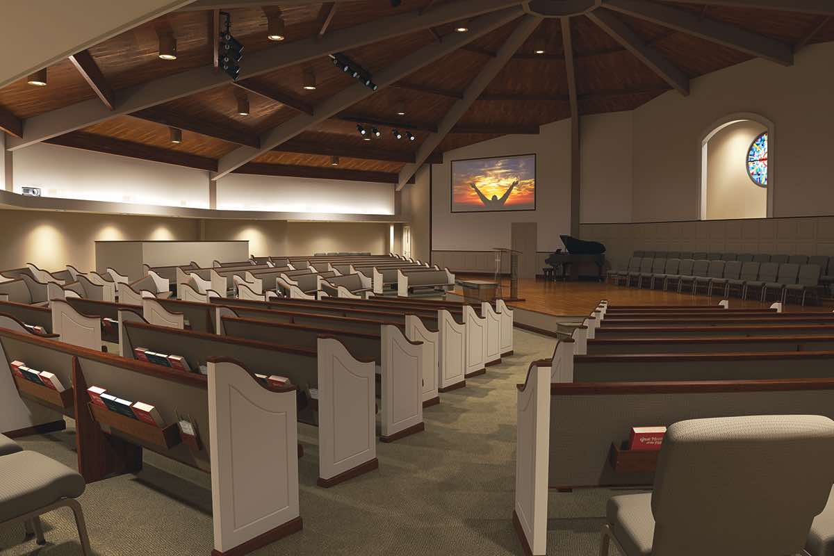 Contemporary/Modern Renovations, Church, Sanctuary - Church Interiors