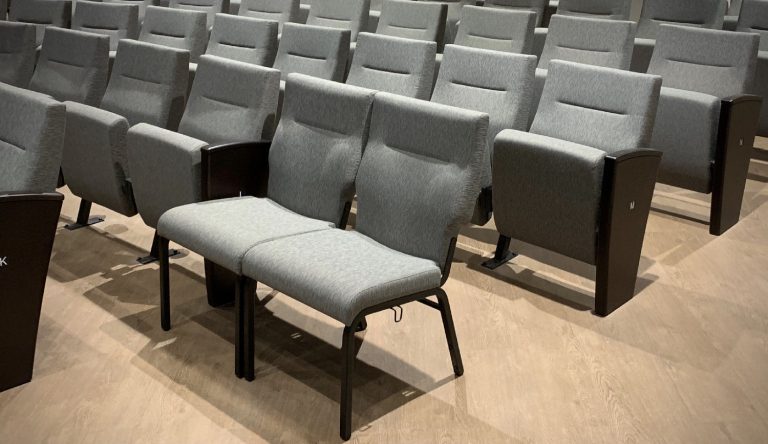Aisle Chair Pinedale Theater Seat and Church Chair Combo-web