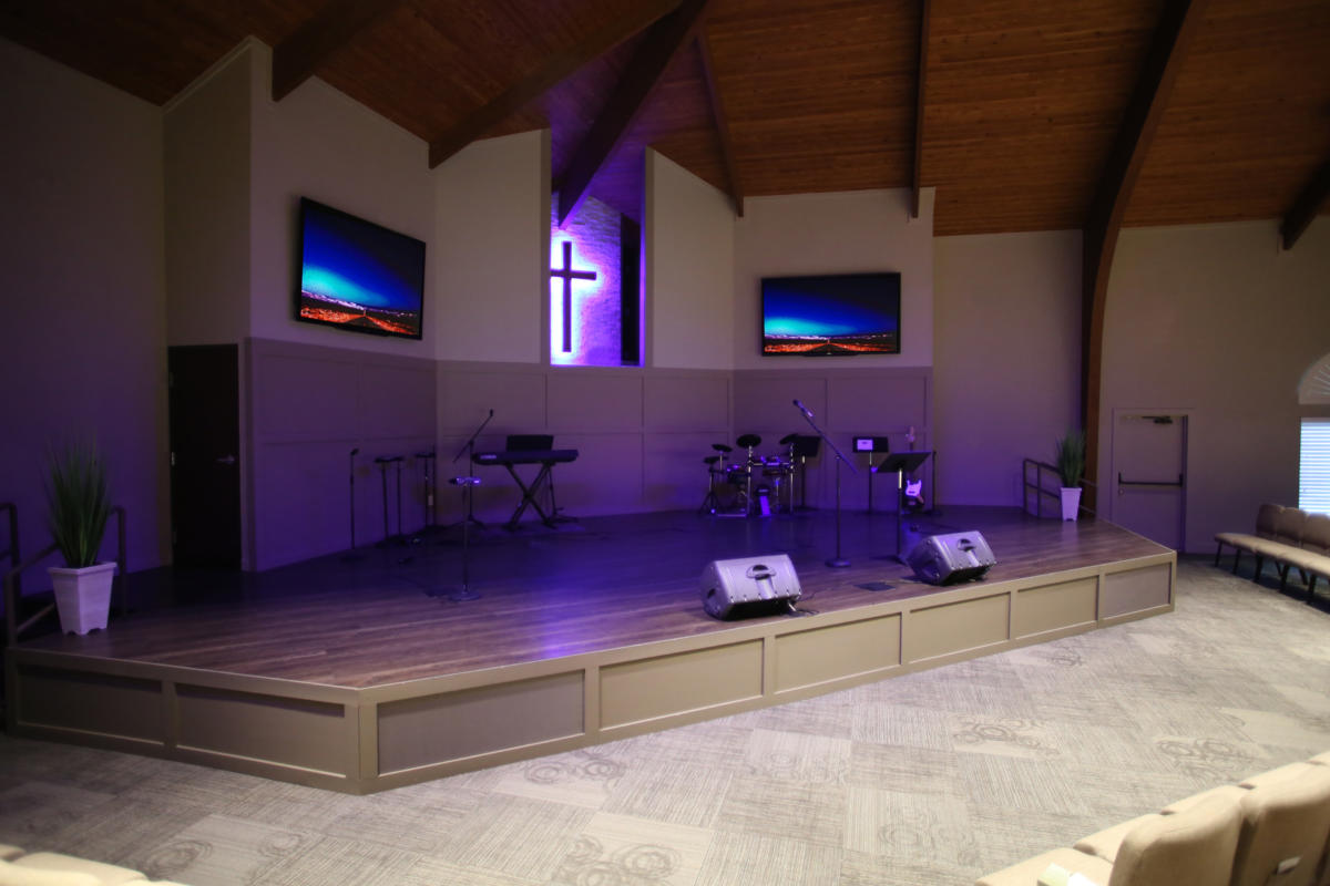Contemporary Modern Renovations Church Sanctuary