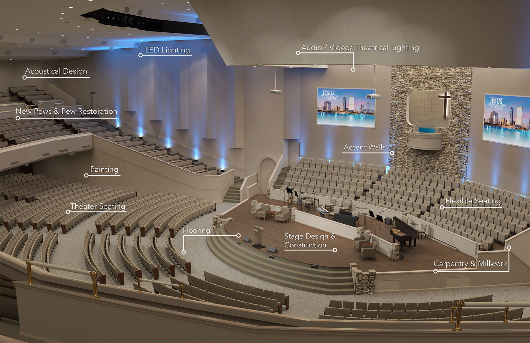 Church Renovations Remodeling